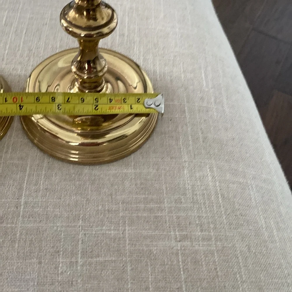 Baldwin brass Candle Holders 7.5” - Picture 7 of 7